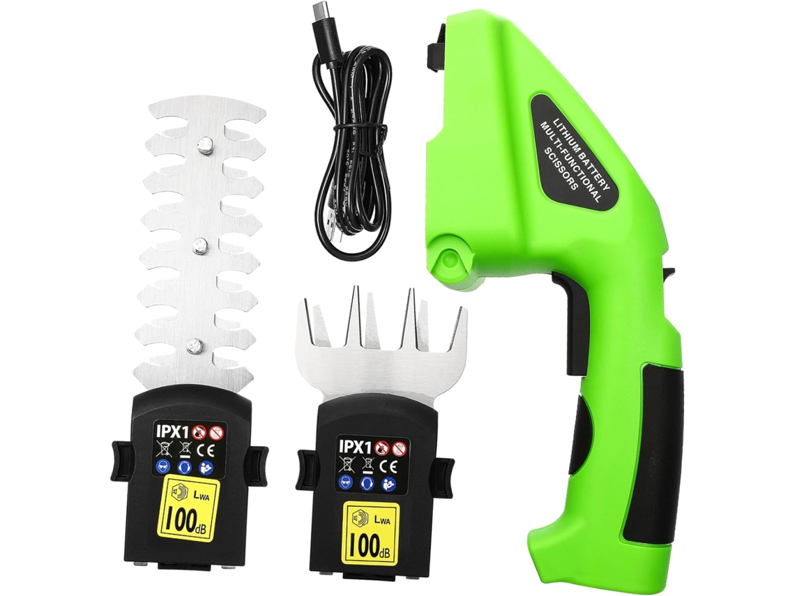 Cortacésped Eléctrico Inalámbrico, Cortasetos A Batería, Herramienta De Jardinería
