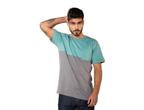 Camiseta de Hombre para Escalada SNAP CLIMBING Algodón Verde (XS)