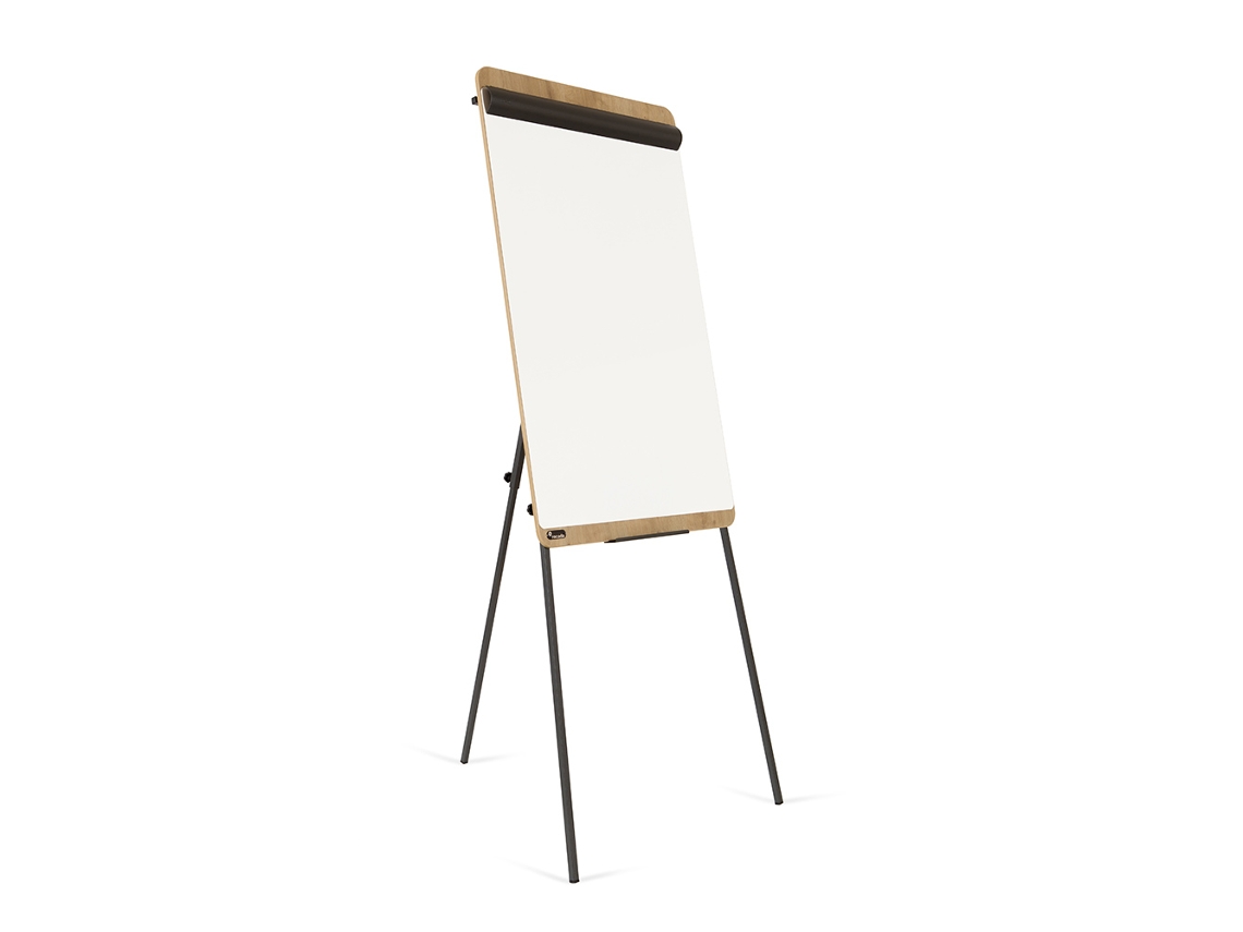 Rocada Flipchart natural IVOL superficie de pizarra magnética 69 x 99 cm
