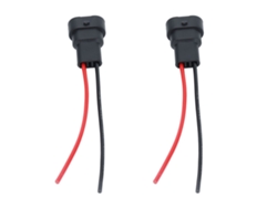 2 Adaptadores De Enchufe, Cable Y Portalámparas De Cobre De 12 V Para Faros Antiniebla Led 9005 Hb3 9006 Hb4 H10