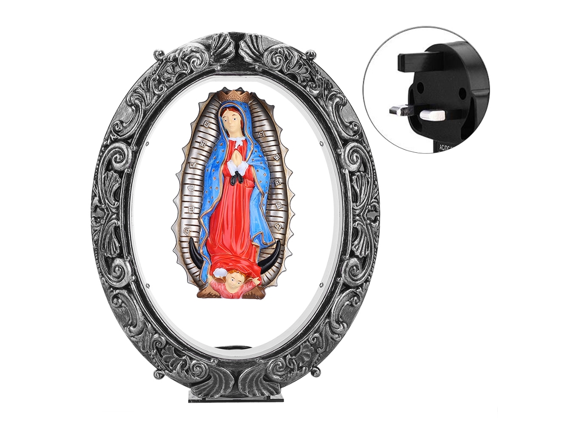 Adorno magnético decorativo flotante de la Virgen María.