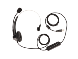 Auriculares Profesionales Con Cancelación Activa De Ruido (enc), Volumen Ajustable, Control De Silencio Y Conexión Usb Para Teléfonos De Oficina.