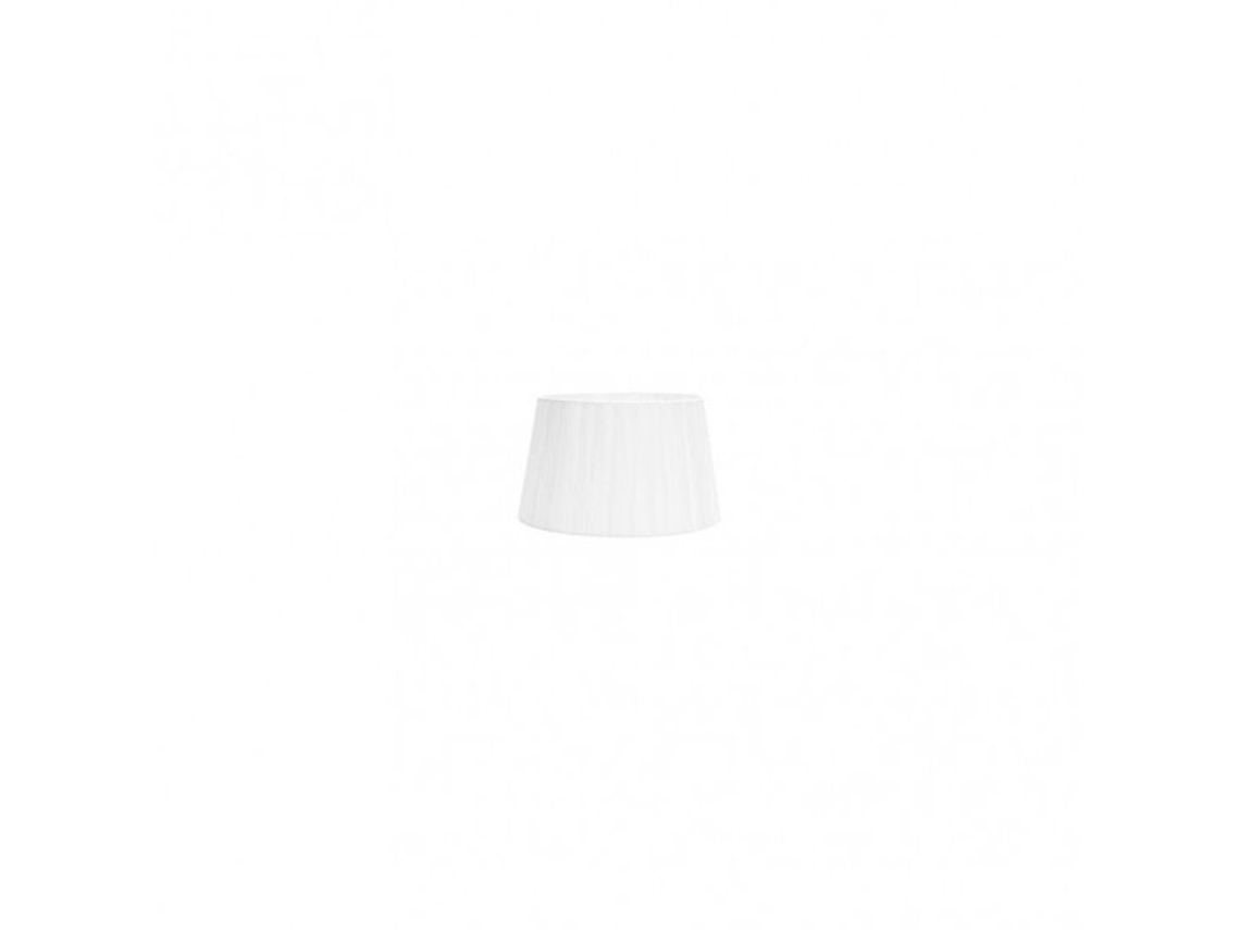 FABRILAMP 157511001 Pantalla Laura Pinza Blanca 10dx8dx8h Conica Abierta