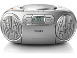 Lector de CD PHILIPS AZ127/12 (Plateado)