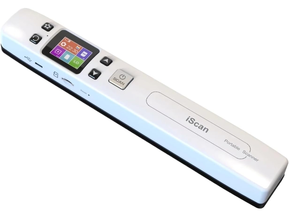 Escáner Plano Hd Portátil De 1050 Ppp, Inalámbrico Y Wi-fi, Ideal Para El