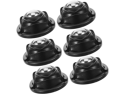 6 Piezas Rueda Universal Adhesiva Plataforma Rodante