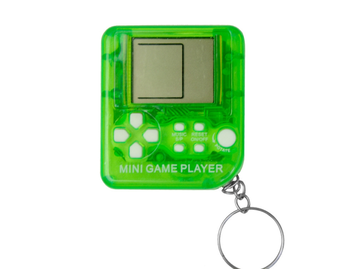 Ats-consola De Juegos Clásica Retro Portátil Mini Llavero Con Pantalla Lcd Juguete Electrónico Antiestrés