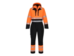 Mono De Trabajo Alta Visibilidad Invierno Dx4 | Térmico Naranja/negro / M