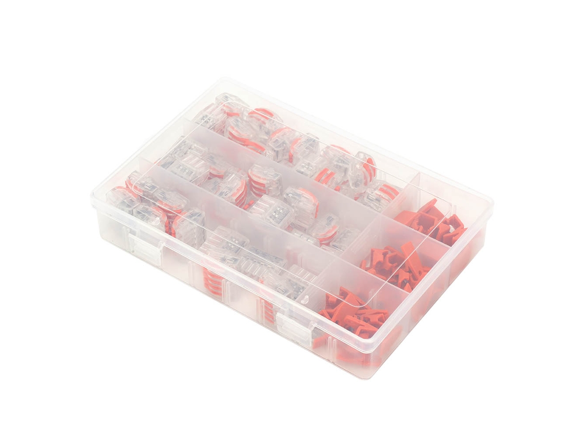 2026-as-60 Conectores de cable de palanca compactos Pct-212 213 215 con clip de montaje y tornillos