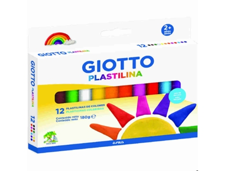 Plastilina GIOTTO 180 g12 Colores
