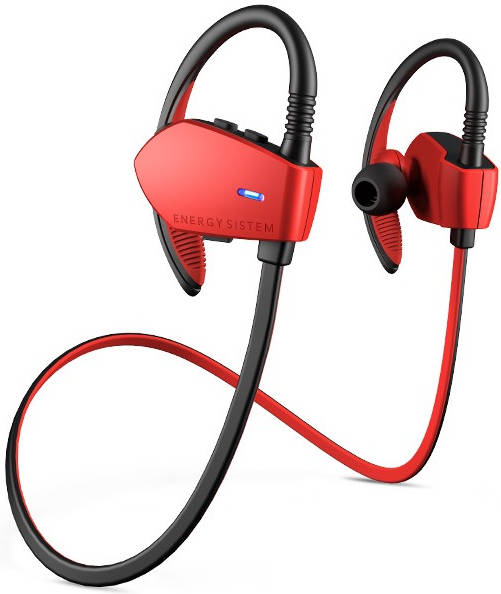 Auriculares Bluetooth ENERGY SISTEM Sport 1 BT Rojo (In Ear - Multicolor)