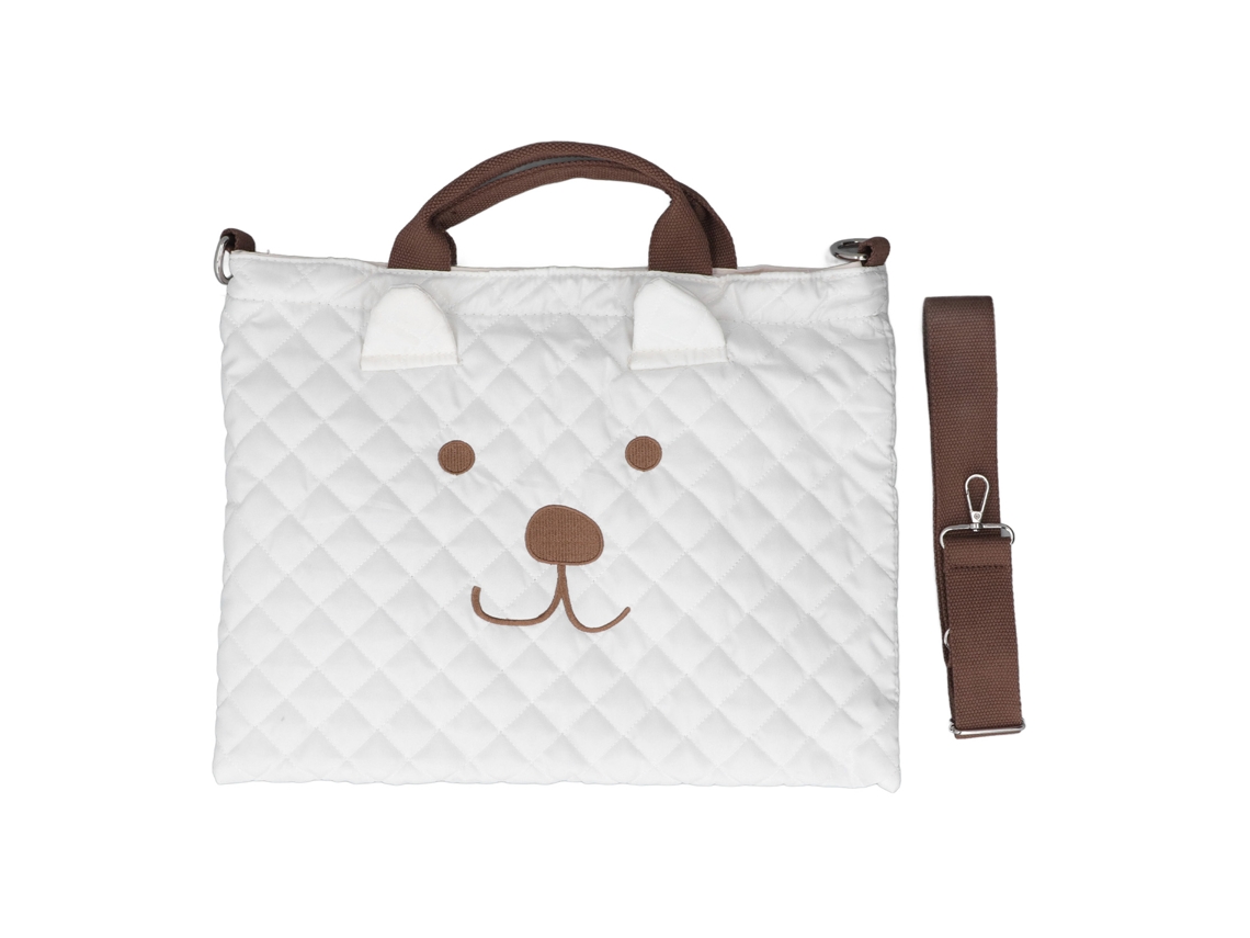 Bolso Multifuncional De Gran Capacidad, Con Cremallera Y Correa Para El Hombro - Diseño De Dibujos Animados