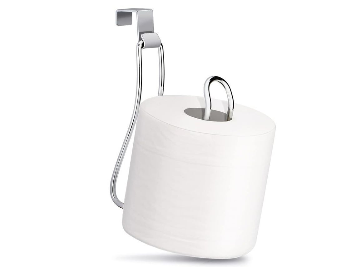 2026-porta Rollos De Papel Higiénico Linjou Sobre El Tanque, Acero Inoxidable Cromado, Fácil Instalación, Baño