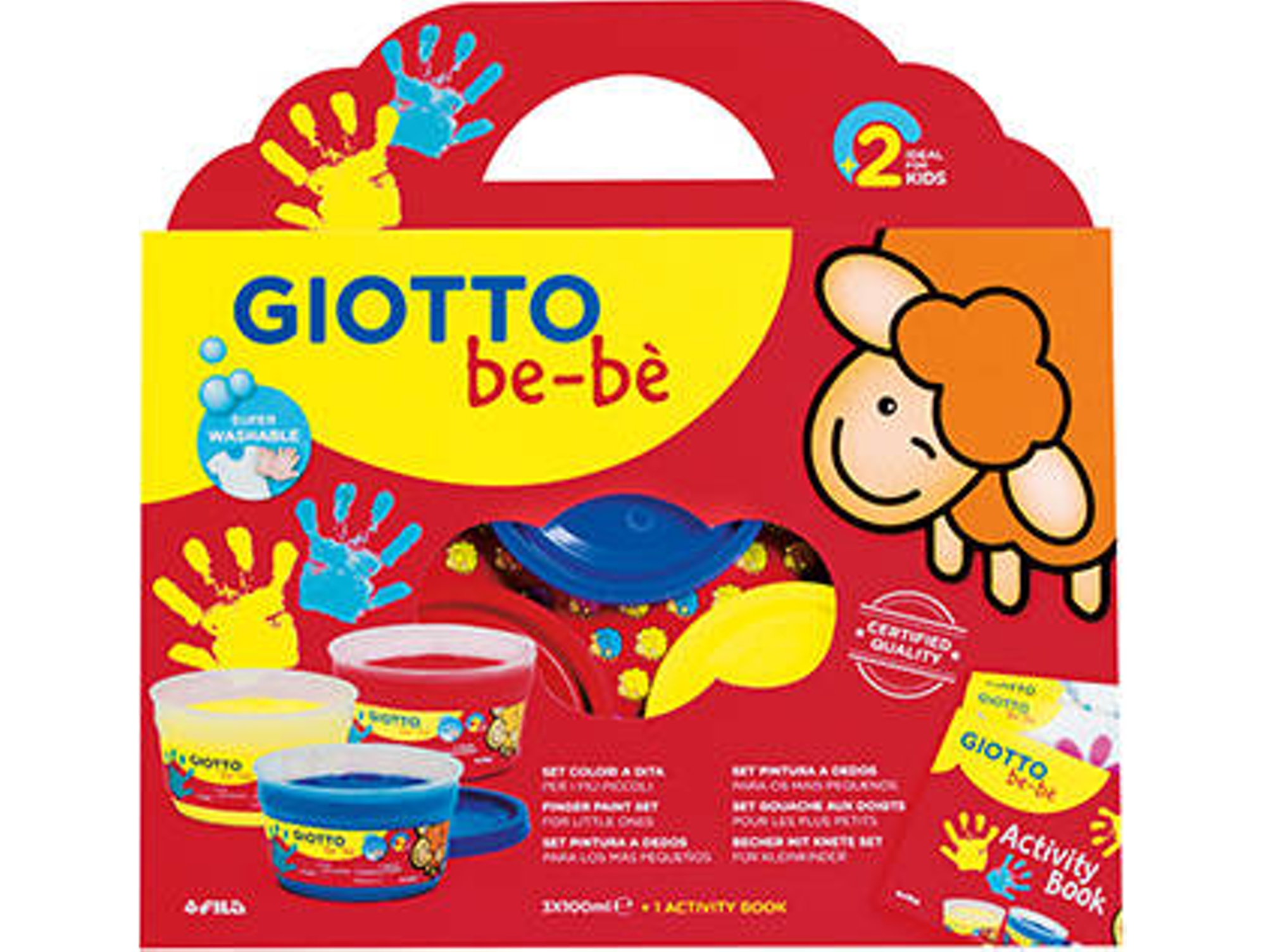Pintura con Dedos GIOTTO Bebé