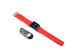 Pulsera Inteligente Bluetooth Para Fitness Con Podómetro Para Ios Android Rojo