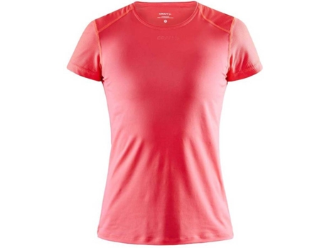 Camiseta Ultrafina de Mujer para Fitness CRAFT Adv Essence Rojo (XS)