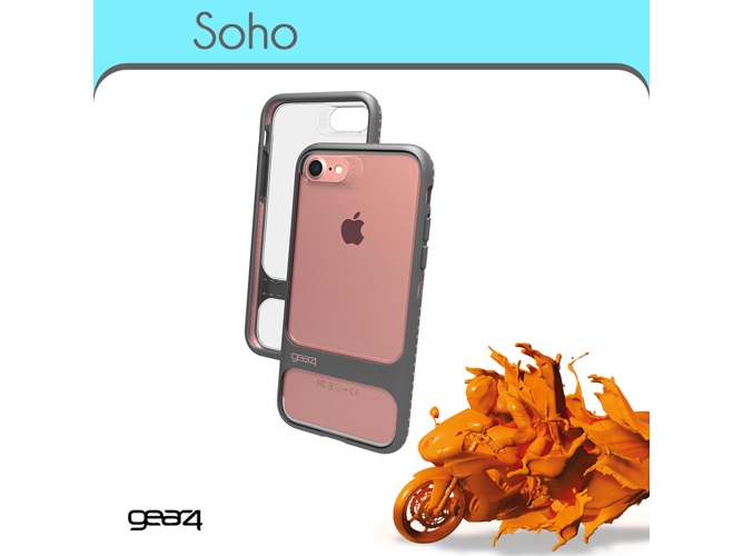 Funda iPhone 6, 6s, 7 GEAR4 Soho Rosa