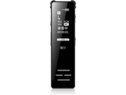 Grabadora de voz Grabación con reducción de ruido Grabadora de tiempo estéreo Reproductor de música Mp3-64Gbnegro YEMAESRE