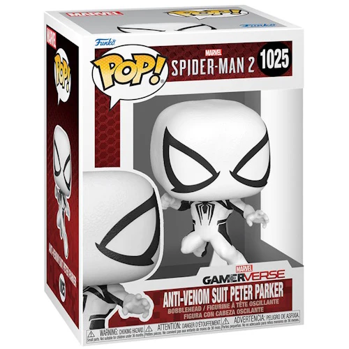 Figura FUNKO Pop! Games: Marvel Spider-Man 2 - Anti-Venom Peter Parker (Possible Chase)