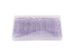 30 Clips Metálicos De Acero Inoxidable Para Bolígrafos, Portátiles Y Multifuncionales, Para Cuadernos.