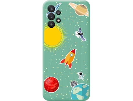 Carcasa Samsung Galaxy A32 5G TUMUNDOSMARTPHONE Espacio Verde