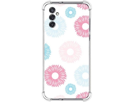 Carcasa Samsung Galaxy M52 5G TUMUNDOSMARTPHONE Dibujos Antigolpes Flores 06 Multicolor