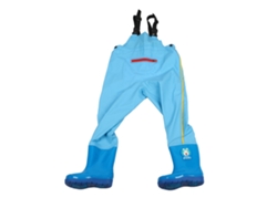 Traje De Baño Impermeable Para Niños Y Niñas Con Botas.