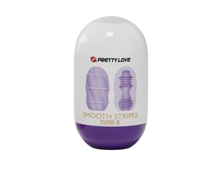 Huevo Masturbador Smooth Stripes Cupid-X PRETTYLOVE