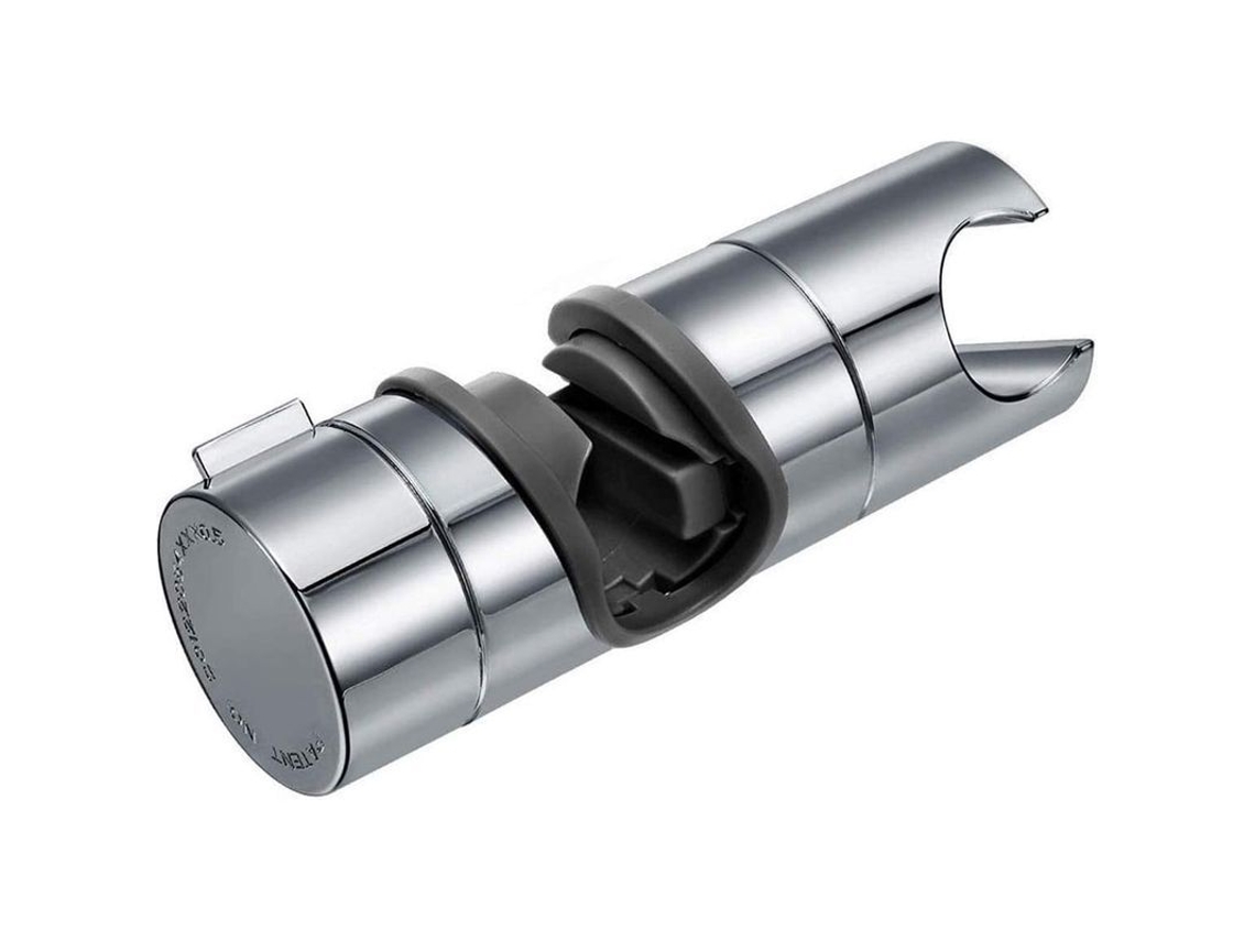 2026-soporte Para Ducha Manejar Reemplazable Ajustable 18-25mm Rotación 360° Cromado Abs Plata