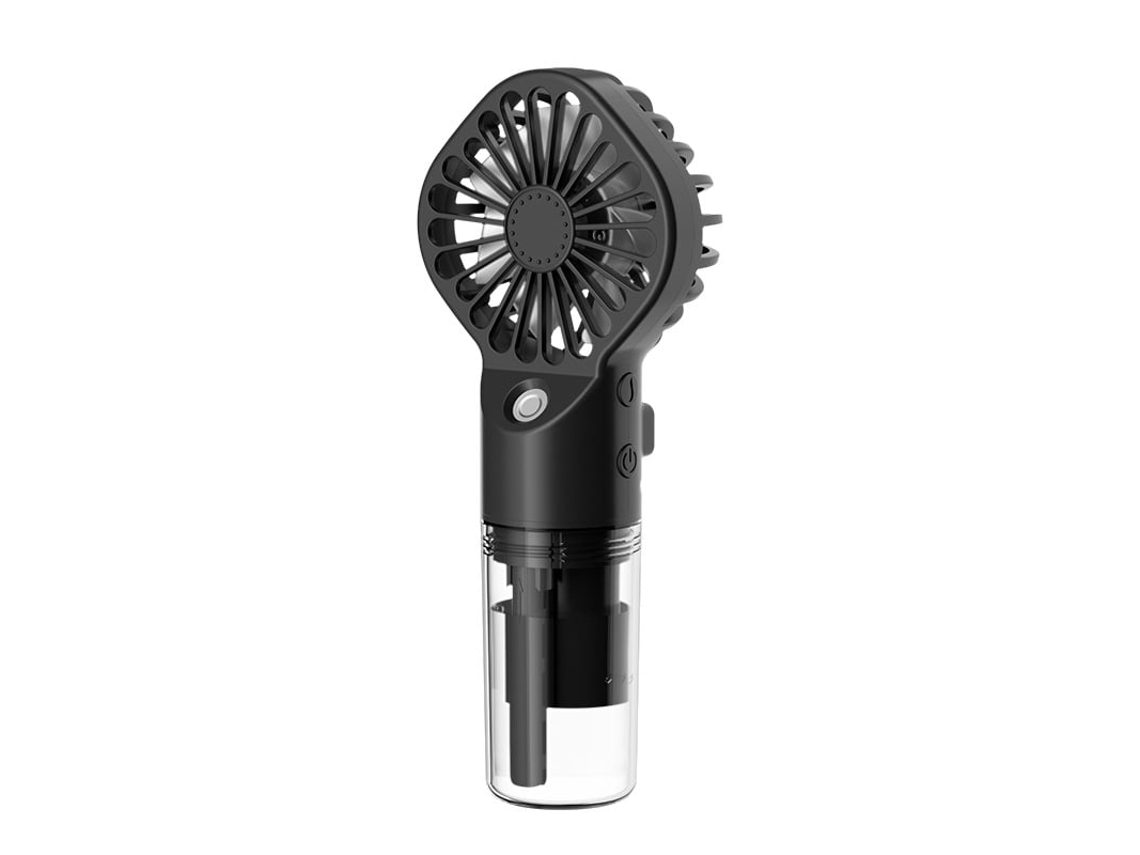 Ventilador nebulizador portátil Szsmart F3, 4 velocidades (negro)