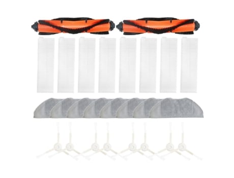Escova principal de substituição escova lateral capa de filtro hepa mop para xiaomi