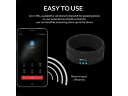Danu2026-diadema De Música Bt Para Dormir Con Altavoces Tejida Headband Auricular