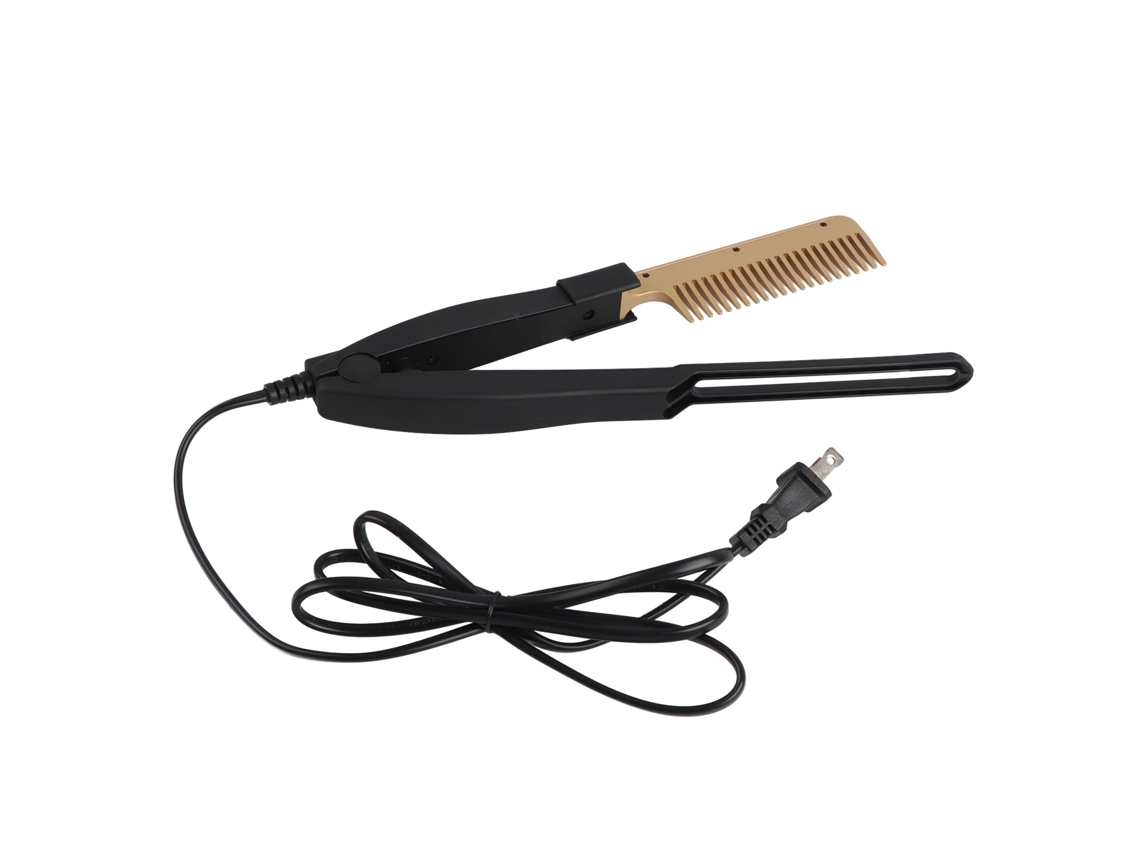 Peine Eléctrico Térmico Para Cabello Seco/mojado, Plancha Para El Cabello, Herramienta De Peluquería