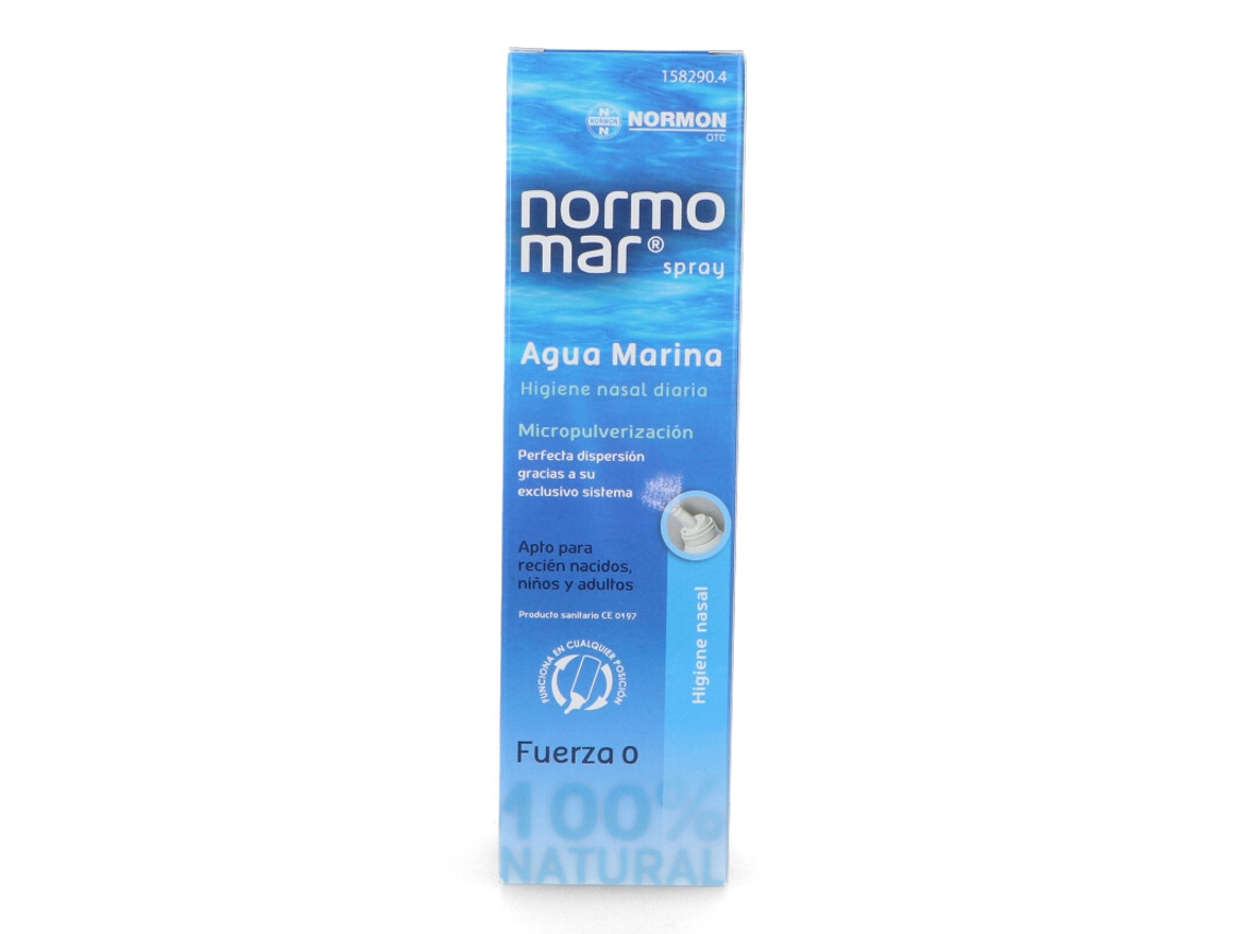 Limpieza Nasal NORMOMAR Agua Marina (100 ml)
