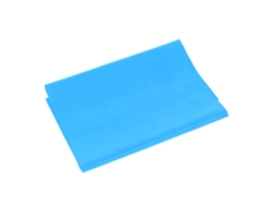 Banda De Resistencia Para Yoga Y Fitness, 1,2 M, Elástica, De Látex, Azul, Para Entrenamiento Muscular Y Flexibilidad.