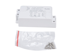 Fuente de alimentación LED 2026 con transformador para G4 MR11 MR16, AC100-240V/0.35A DC12V/1A 12W, controlador LED