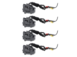 Contacto Auxiliar Montado A La Derecha Para Interruptor De Circuito Control Remoto 4 Piezas Ac230v