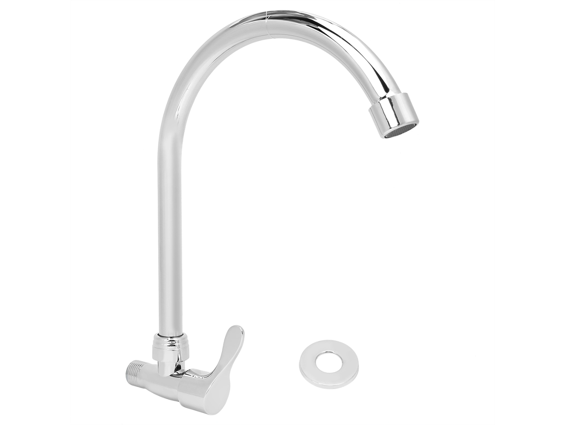 Grifo de cocina de aleación de zinc con rotación de 360 grados