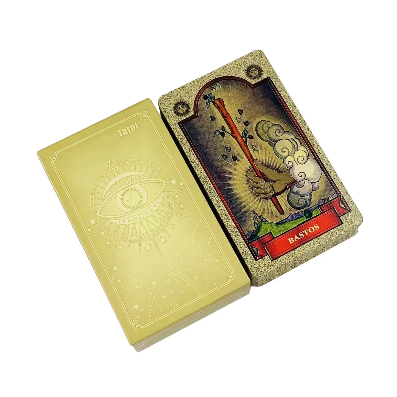 Tarot Rider-Waite, versión en español, 78 cartas, 10,3 x 6 cm, edición de bolsillo.