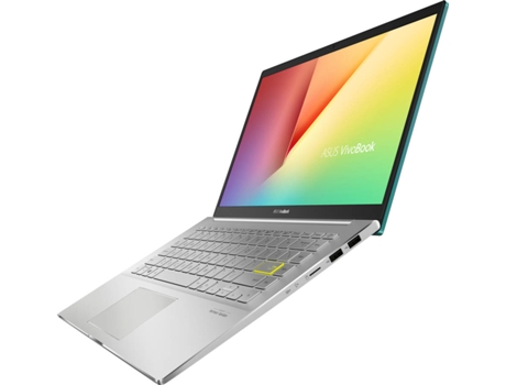 Portátil ASUS VivoBook S14 S433EA-EB1151 (14'' - Intel Core i7-1165G7 - RAM: 16 GB - 512 GB SSD - Intel Iris Xe Graphics) — FreeDOS