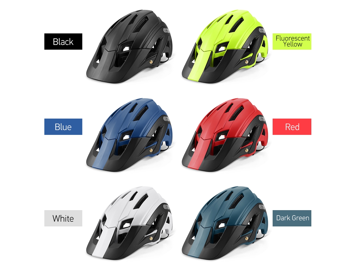 Casco de ciclismo ligero con visera extraíble | Sin marca