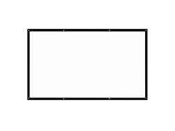 Pantalla De Proyección Portátil De Alta Definición Plegable De 120 Pulgadas 16:9 Para Montaje En Pared, Interior Y Exterior