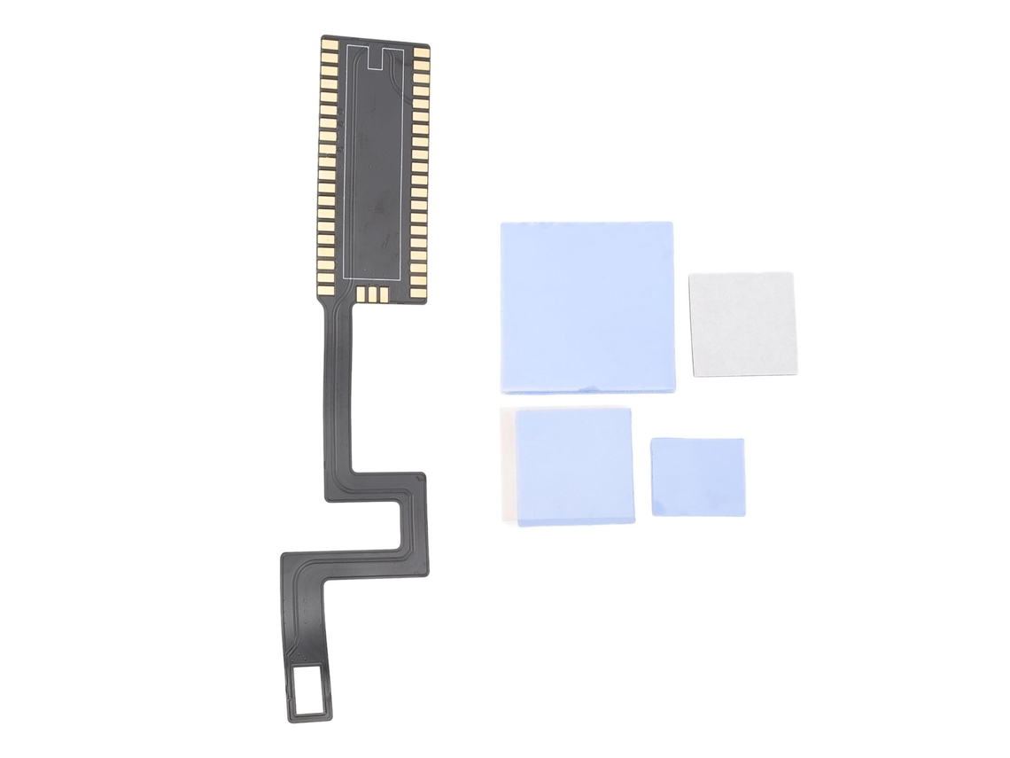 Cable De Soldadura Flexible Fpc (soporta Pi Picoboot Con 3 Disipadores De Calor De Silicona)