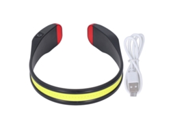 Yncm2026-linterna Frontal Led Cob 260° Ángulo Amplio 350lm 3 Modos Para Senderismo Camping
