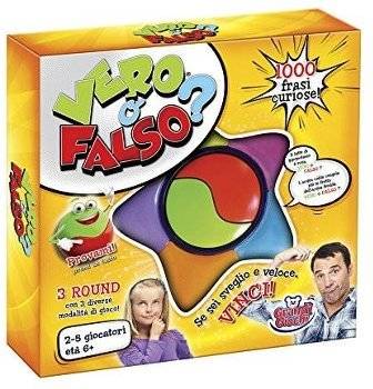 Grandi Giochi Vero o falso niños y adultos juego de tablero mesa