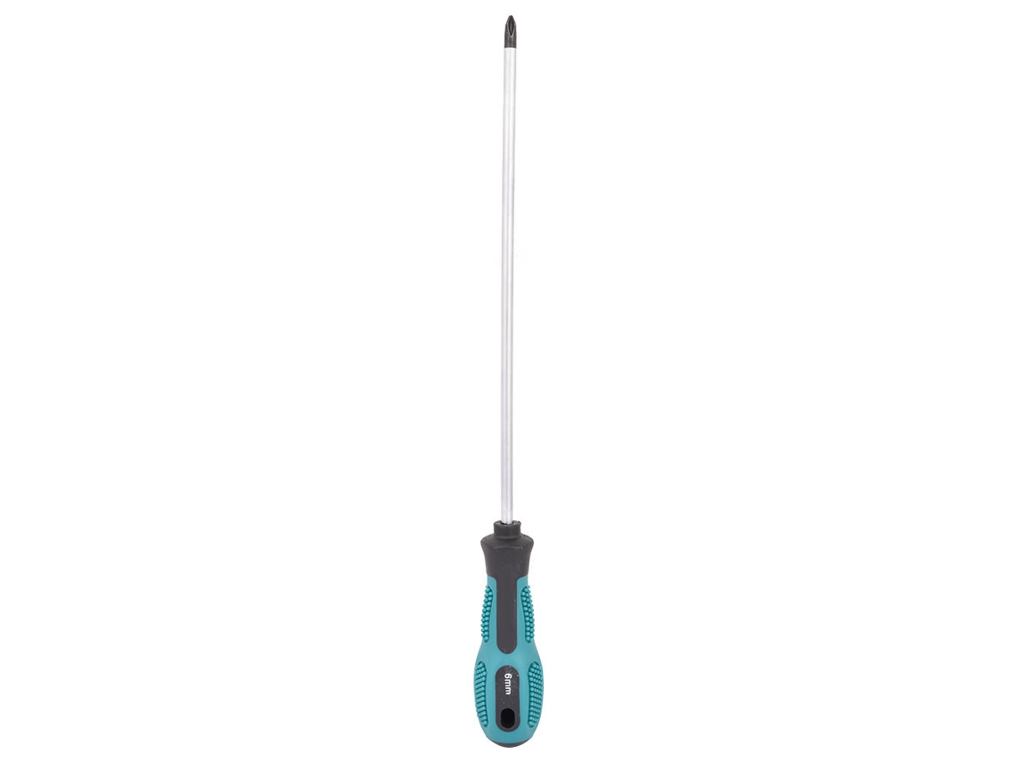 Chave De Fenda Cruz Ph Para Parafusos 5mm 6x250mm Punho Longo Ferramenta De Manutenção Elétrica