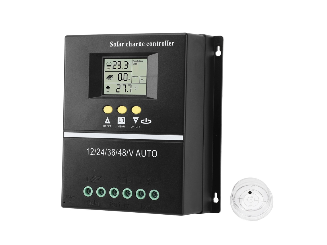 Controlador De Carga Mppt Solar De 12v, 24v, 36v, 48v, 100v Y 80a Para Paneles Solares.
