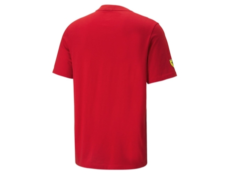 Camiseta de Hombre PUMA Ferrari Race Big Rojo (S)