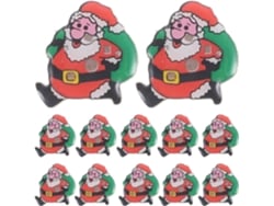 25 Piezas De Adornos Navideños Luminosos Para Niños Y Niñas, Fáciles De Transportar.