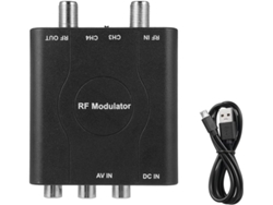 Convertidor AV modulador RF a adaptador de entrada de vídeo M61a Ch3/ch4, demodulador VHF SFUSHOS